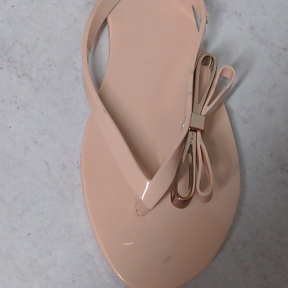 Melissa Pink Sandals Thong Flip Flop Bow – Size 10 - Picture 4 of 15